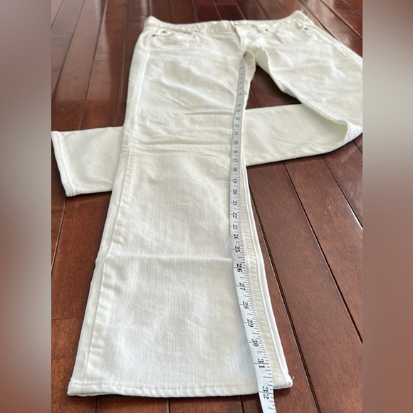 J. Crew Matchstick White Jeans Size 27R - Picture 2 of 9